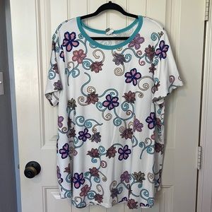 Flower Power! Honeyme top - EUC - 3XL